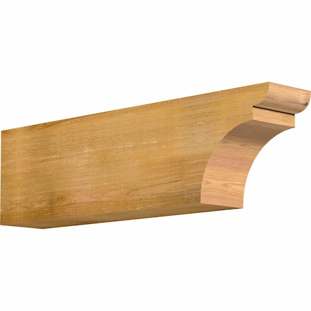 Ekena Millwork Yorktown Rough Sawn Rafter Tail, Western Red Cedar, 6"W x 10"H x 36"L RFT06X10X36YOR00RWR
